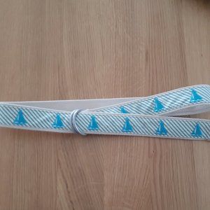 L.L. Bean Sailboat Belt Size S/M